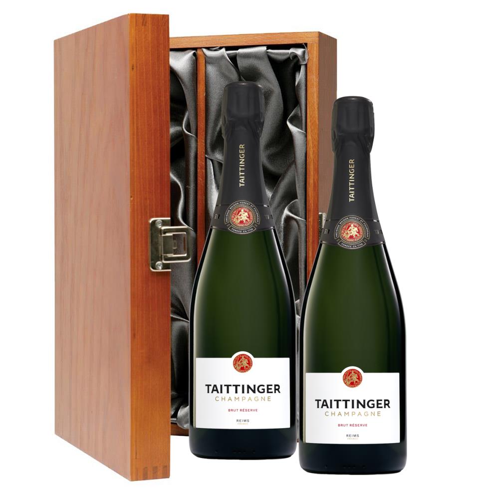 Taittinger Brut Champagne 75cl Double Luxury Gift Boxed Champagne